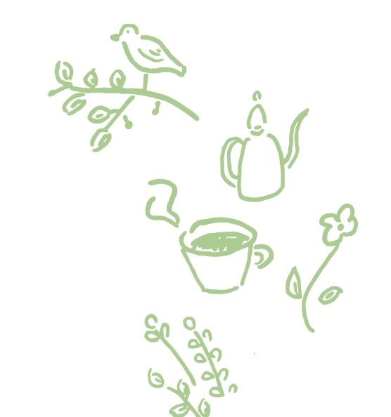 お茶のイラスト